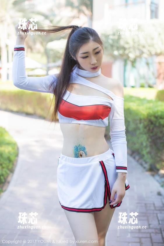 YouMi尤蜜荟 - 图片里的葛征Model，泳衣好像能说话？